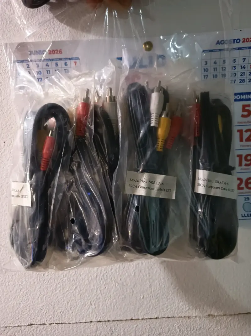 Cable RCA de Audio y Video Bolsa 10 unidades - 3