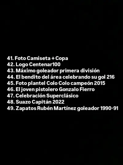 49 cartas - Extensión Colo Colo Centenario. - miniatura 6