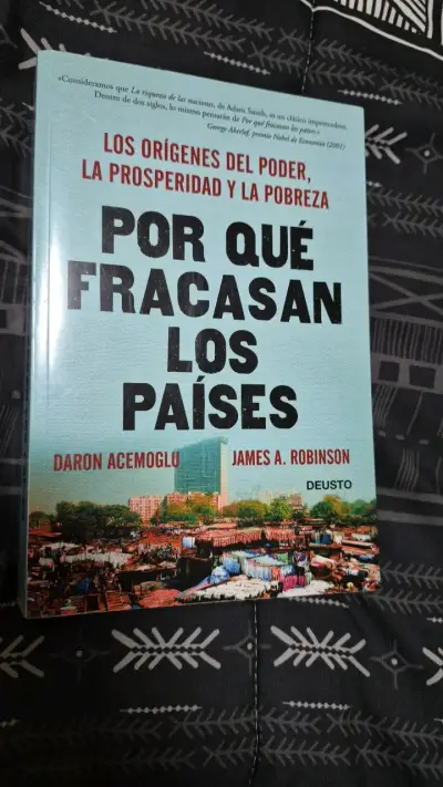 Libro 'Por Qué Fracasan Los Países' de Daron Acemoglu y James A. Robinson - miniatura 1