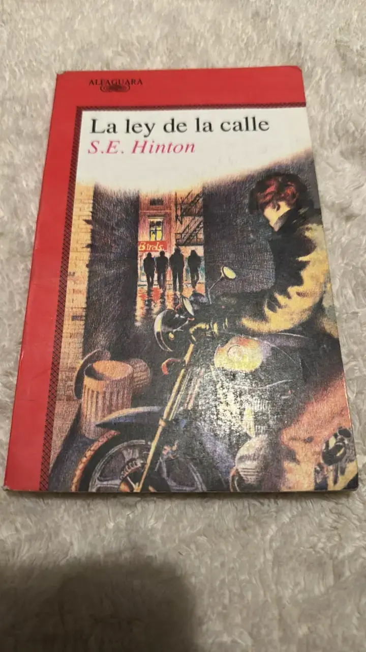 Libro 'La ley de la calle' de S.E. Hinton - 1