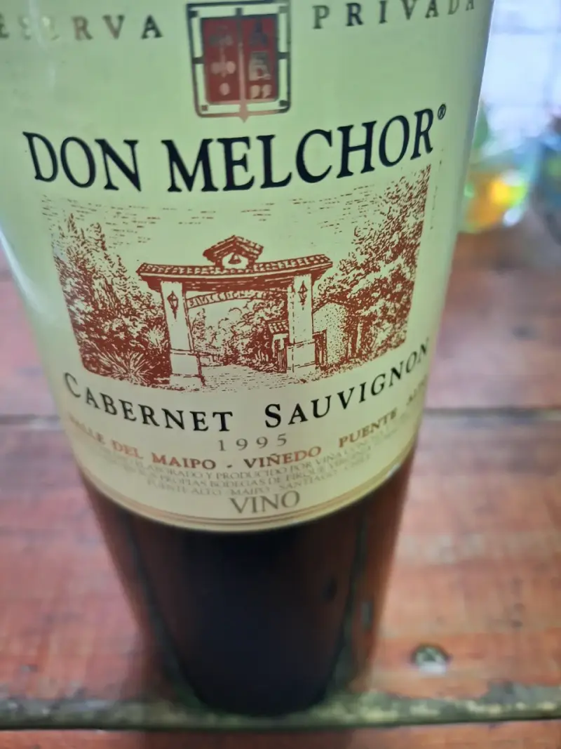 Vino Don Melchor Cabernet Sauvignon 1995 - 1