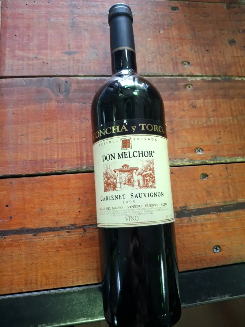 Vino Don Melchor Cabernet Sauvignon 1995 - 3