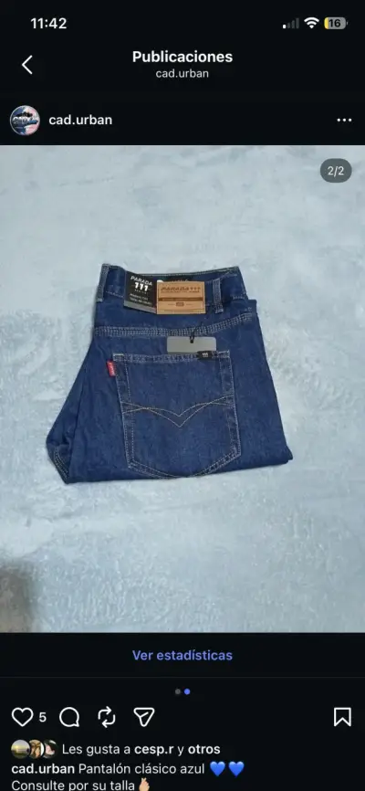 Pantalones cargo,jeans liso y pantalón chiporro - miniatura 2