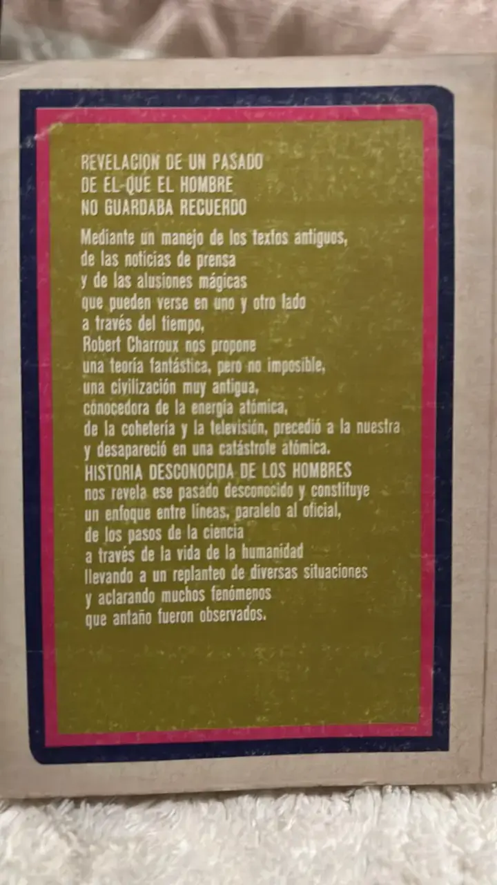 Libro Historia Desconocida de los Hombres - 2