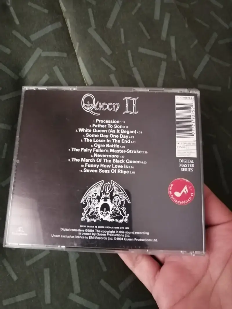 CD Álbum Queen II Edición Original - 3