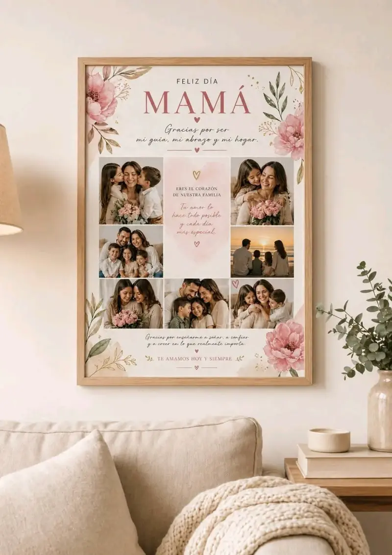 Cuadro decorativo para el Día de la Madre - 4