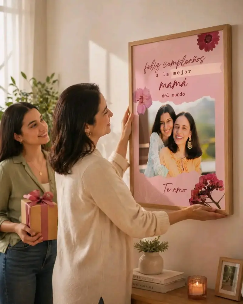 Cuadro decorativo para el Día de la Madre - 5