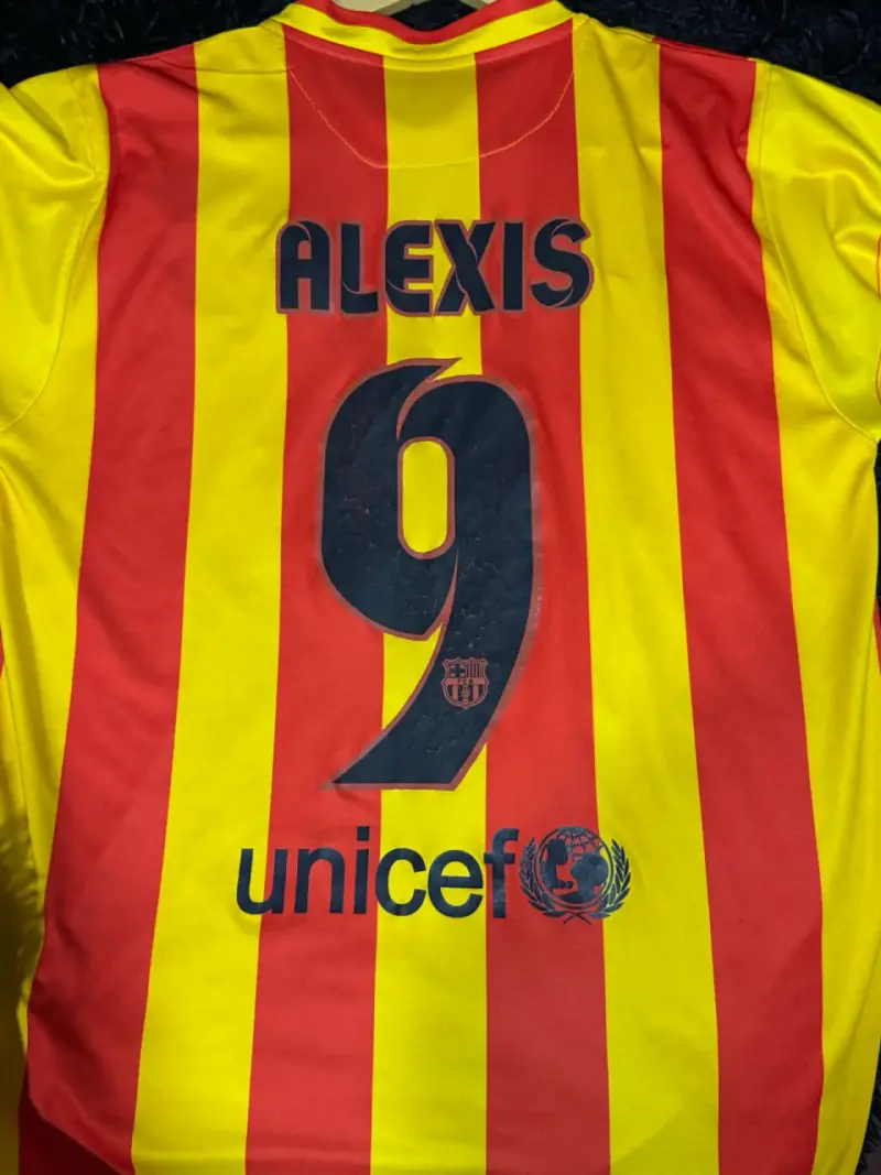 Camiseta FC Barcelona Alexis Sánchez 9 - 3