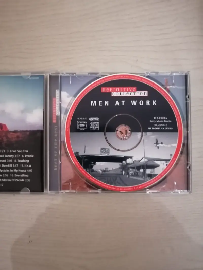 CD Men At Work Definitive Collection, Original - 2