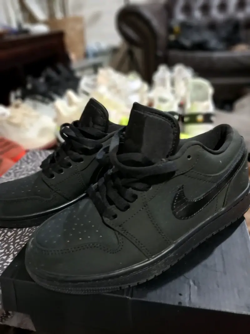 Zapatillas deportivas negras Nike para hombre
