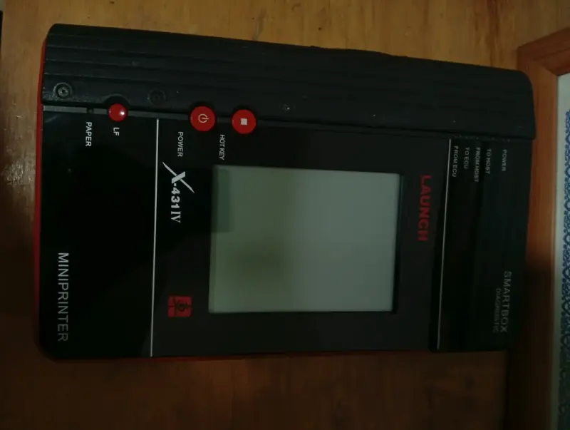 Escáner Automotriz Launch X-431 IV con Miniprinter - 1
