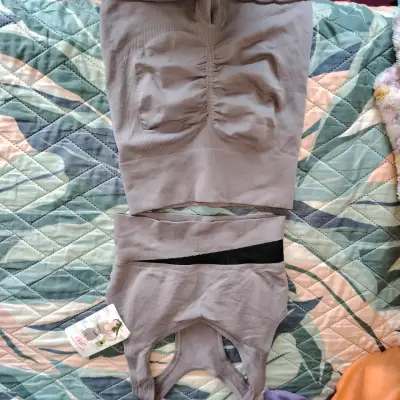 Conjunto deportivo mujer azul y gris - miniatura 3