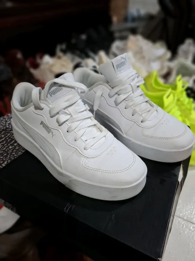 Zapatillas deportivas blancas Puma para hombre - 3