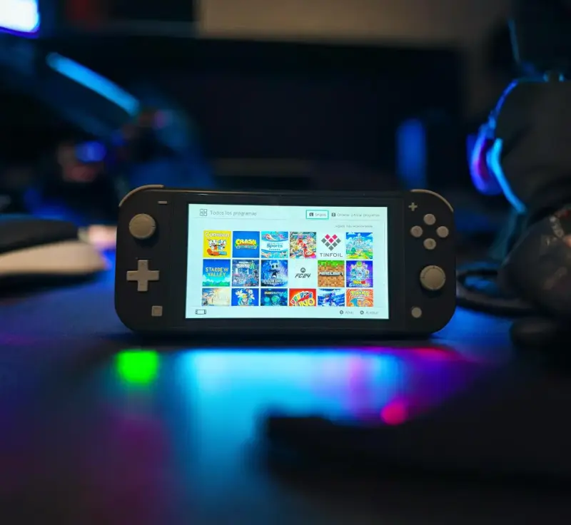Nintendo Switch Lite mágica + sd 256gb