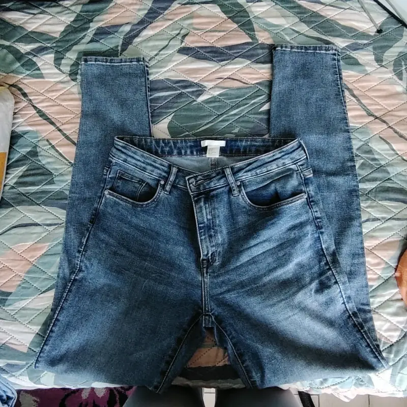 Jeans azul clásico H&M talla 38 - 2