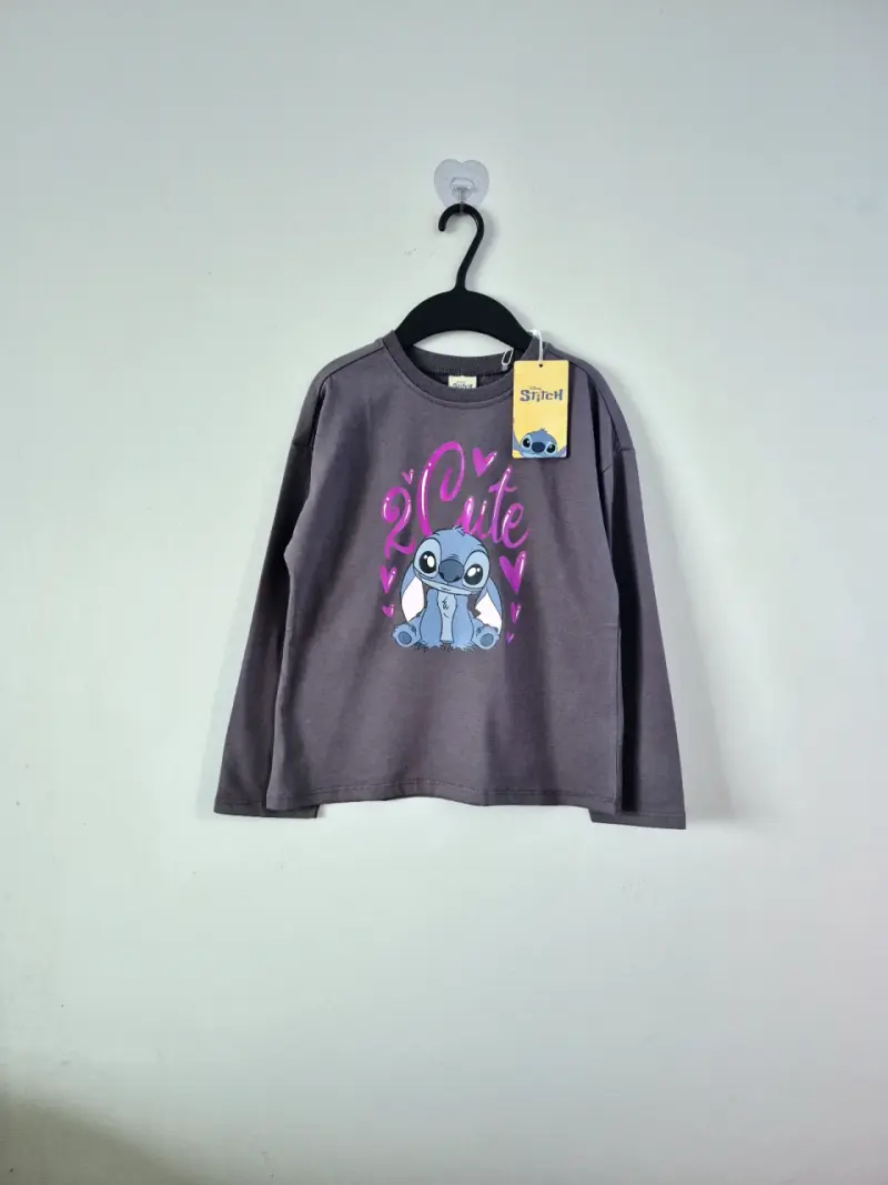 Polera manga larga Stitch