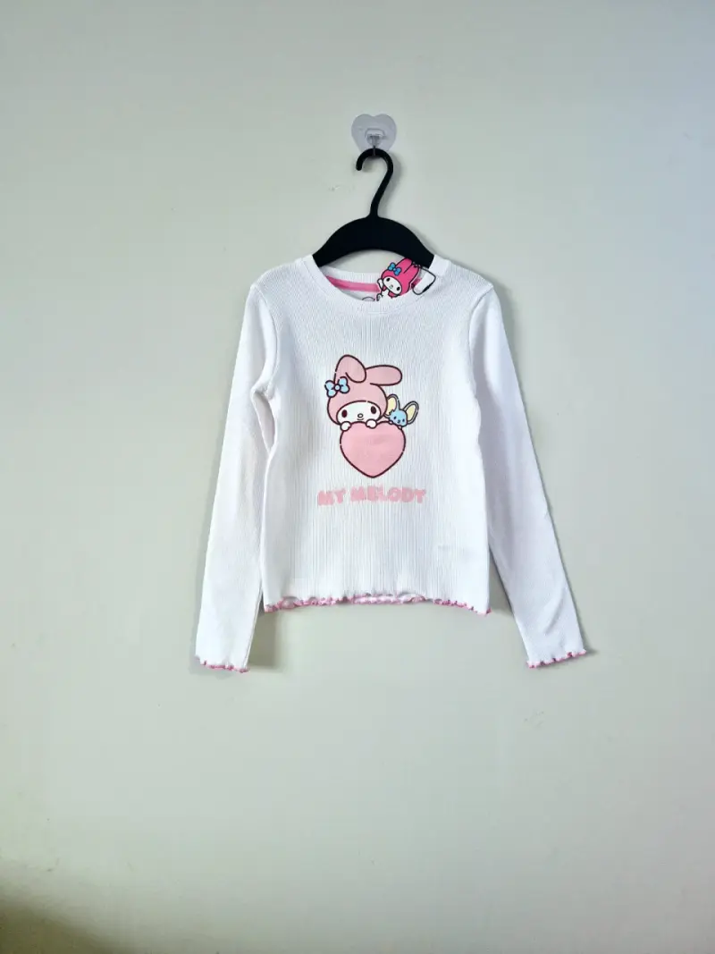 Polera manga larga My Melody para niña