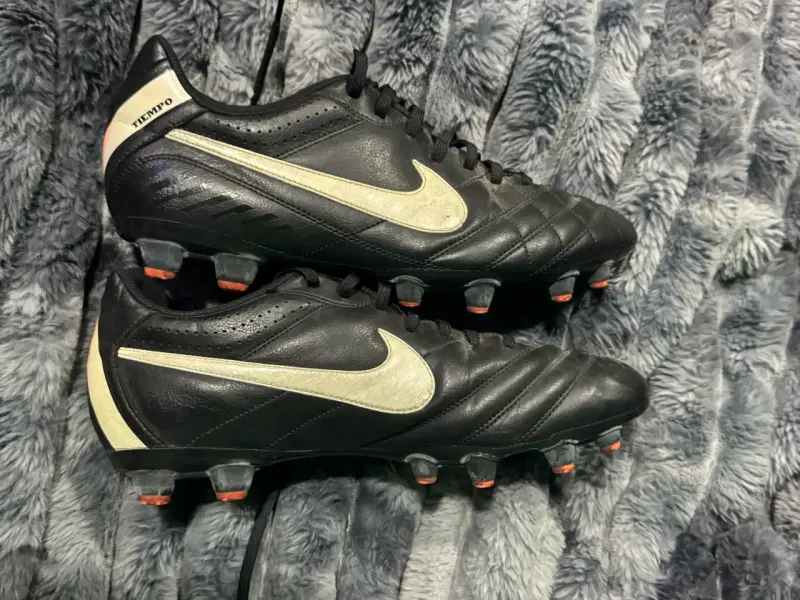 Botines de fútbol Nike Tiempo negros - 3
