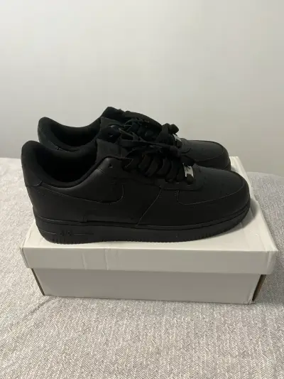 Air Force One Negras nuevas sin uso y con caja - miniatura 4