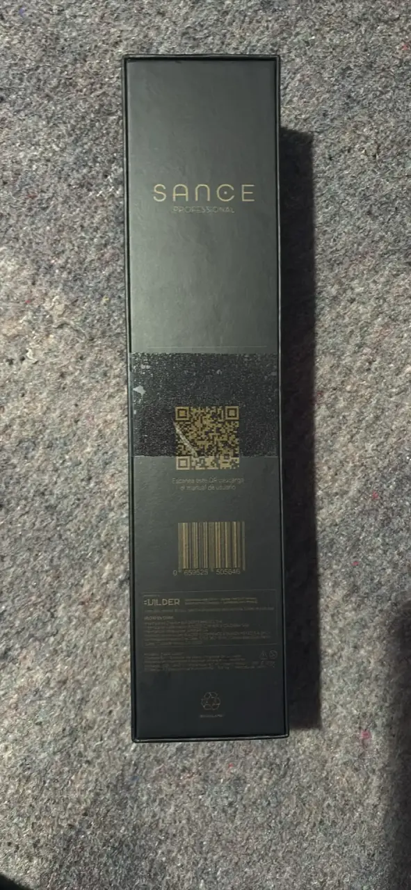 Cepillo alisador de cabello Sance negro - 2