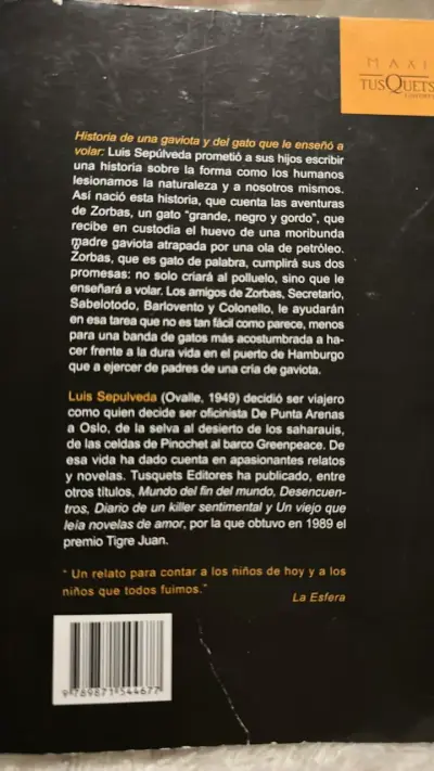 Libro de Luis Sepúlveda - miniatura 2