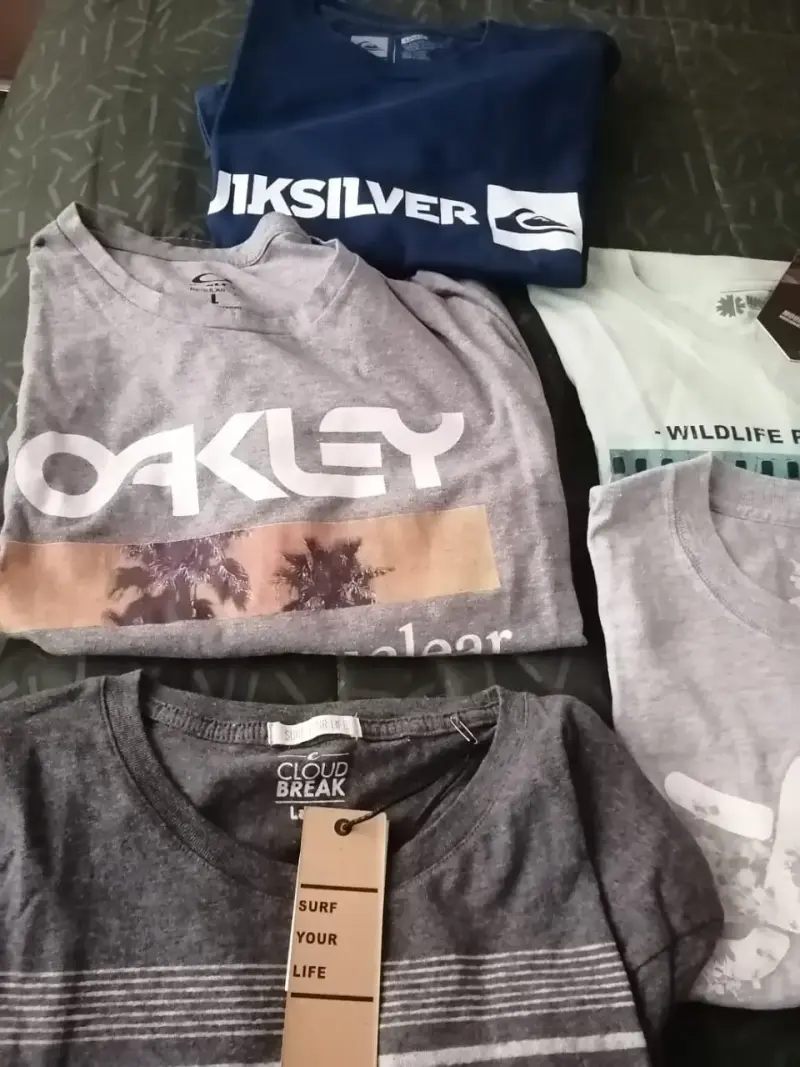 Pack de poleras hombre, originales, talla L y M - 3