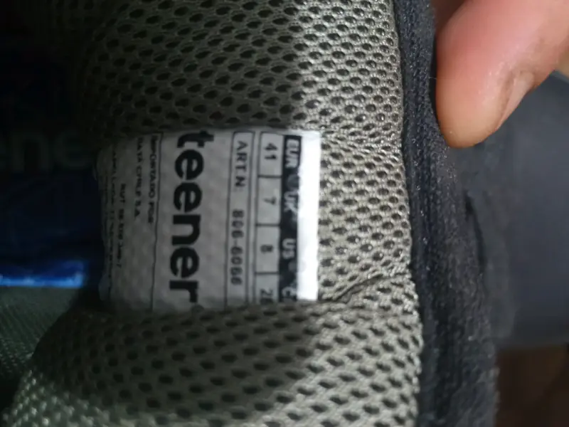 Zapatillas negras Teener talla 41 - 1