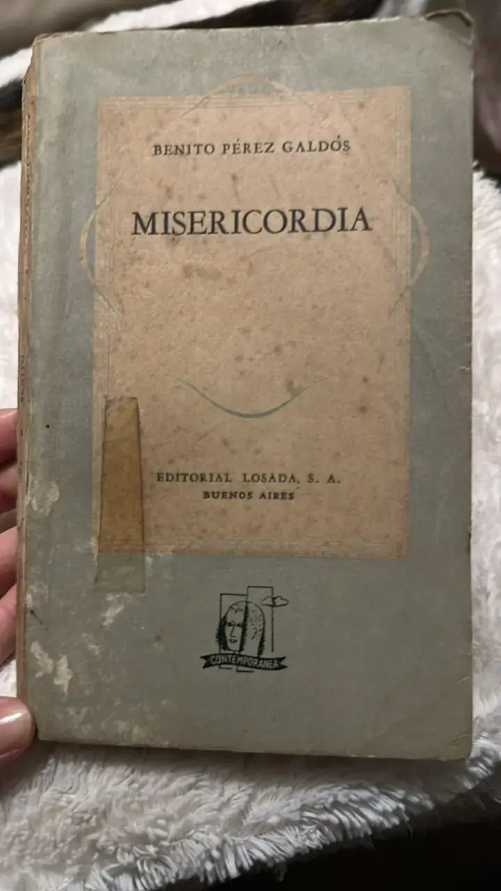 Libro 'Misericordia' de Benito Pérez Galdós - 1
