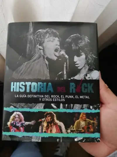 Libro Historia del Rock con Guía Definitiva,Nuevo - miniatura 1