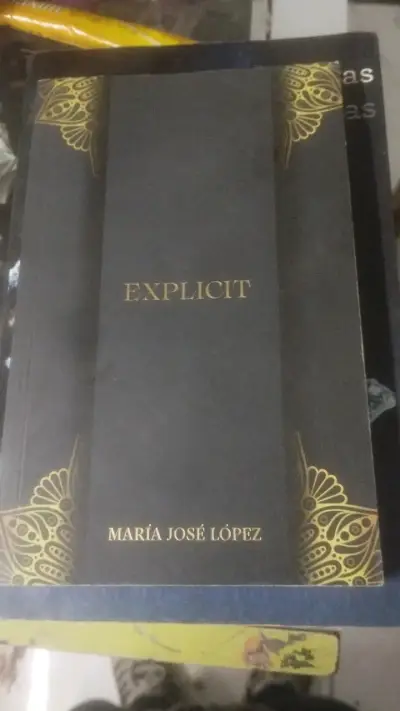 Libro 'Explicit' de María José López - miniatura 1