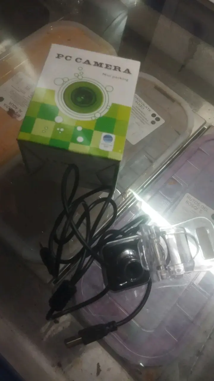 Cámara web para PC con conexión USB