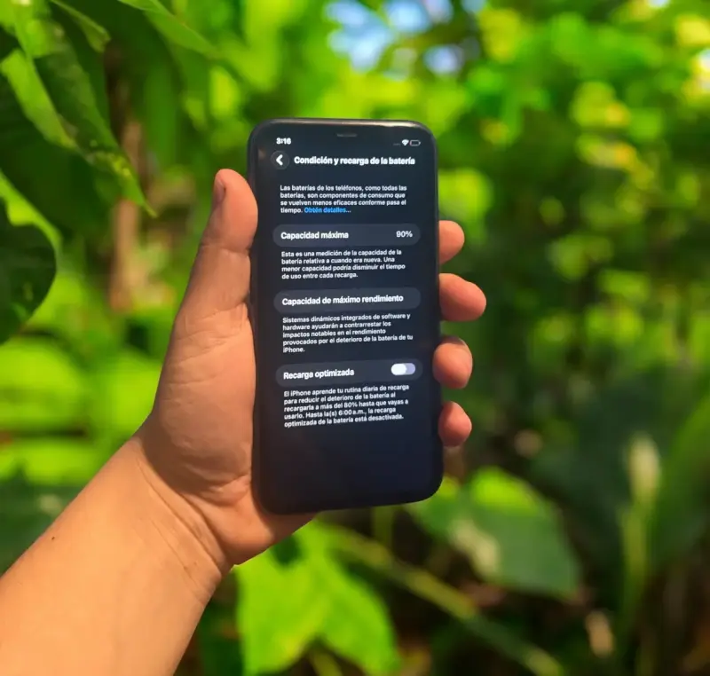 iPhone en buen estado con 90% de batería - 1