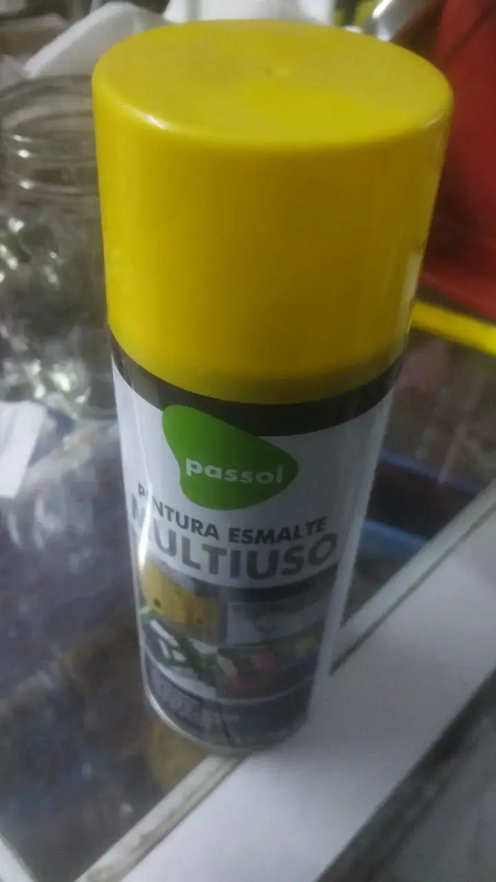 Pintura Esmalte Multiuso Amarilla Passol - 1