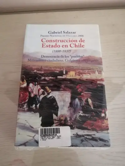 Libro Construcción de Estado en Chile por Gabriel Salazar - miniatura 1