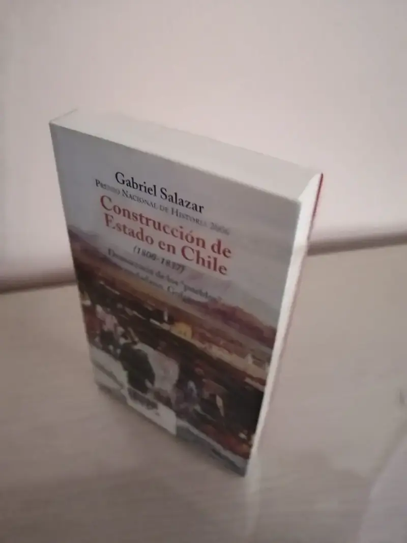 Libro Construcción de Estado en Chile por Gabriel Salazar - 2