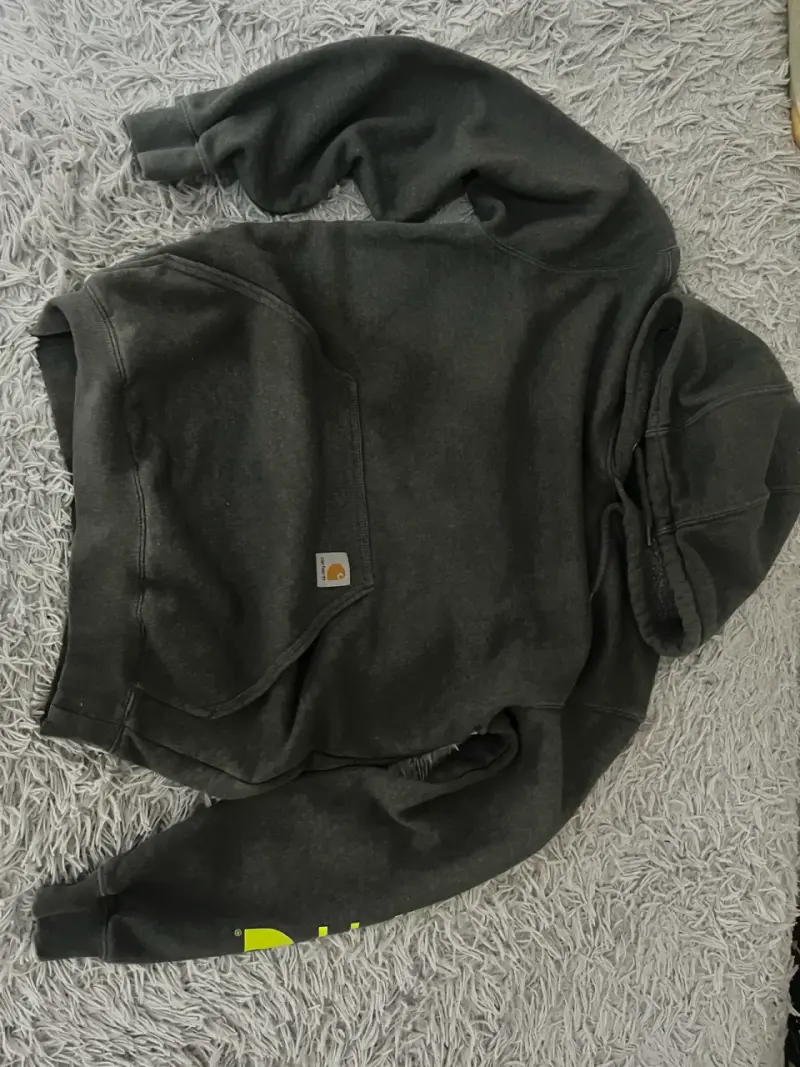 Polerón con Capucha Carhartt Gris Oscuro - 2