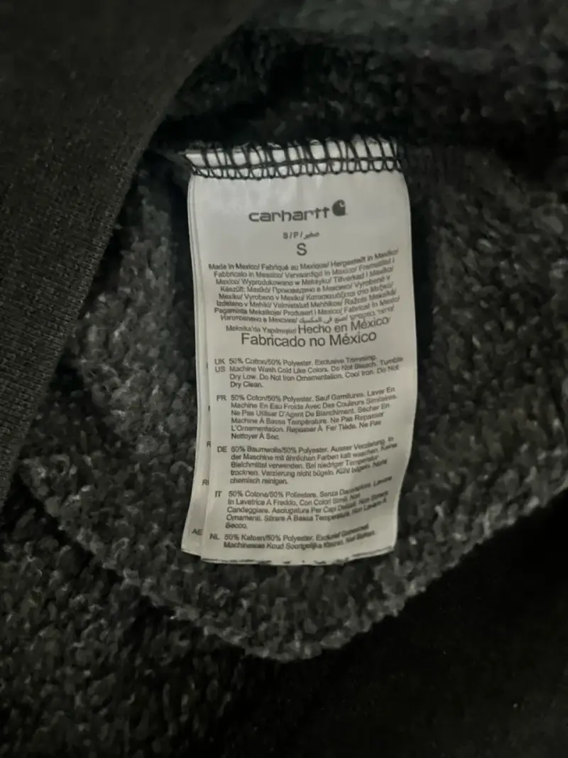 Polerón con Capucha Carhartt Gris Oscuro - 3