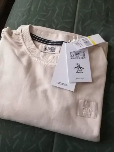 Polerón beige Original Penguin, M , nuevo - miniatura 2