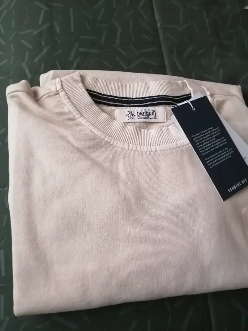 Polerón beige Original Penguin, M , nuevo - 3
