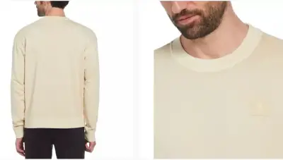 Polerón beige Original Penguin, M , nuevo - miniatura 5