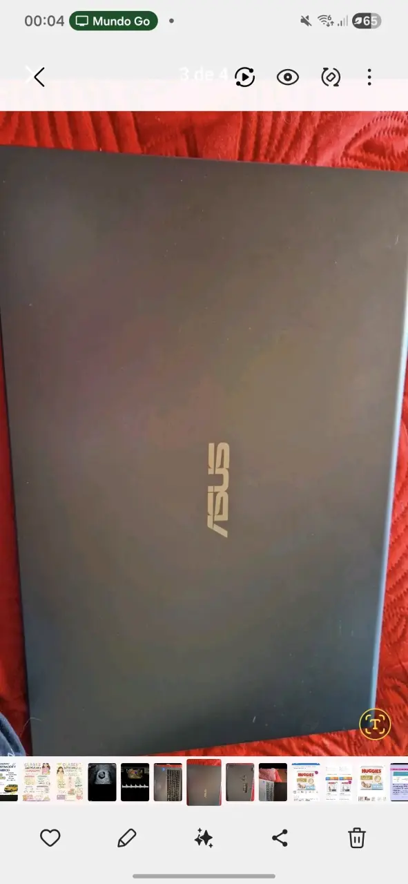 Laptop ASUS con procesador Intel Core i3 - 2