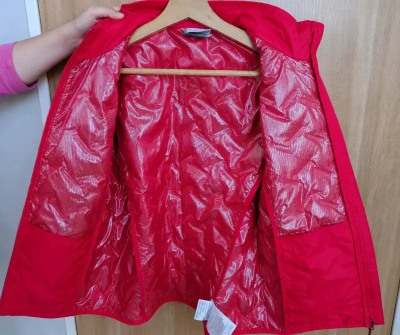 Chaqueta Columbia roja para mujer - 3
