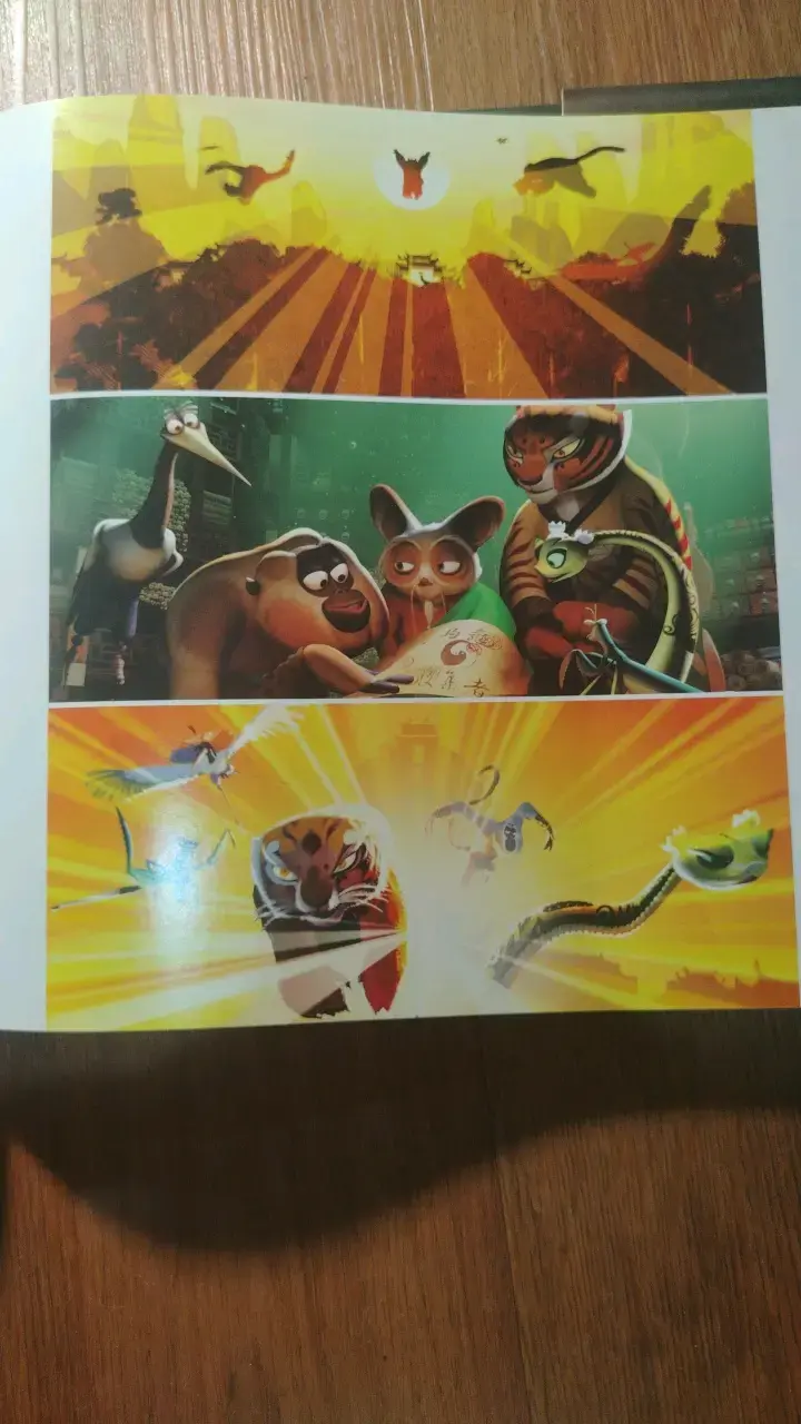 Libro de arte de Kung Fu Panda 3 - 4