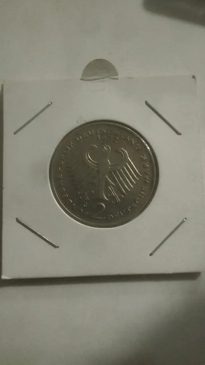 Moneda conmemorativa de 2 Marcos Alemania 1969 - 2