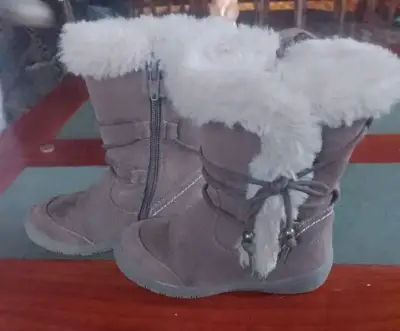 Botas de invierno para niños con forro - miniatura 1