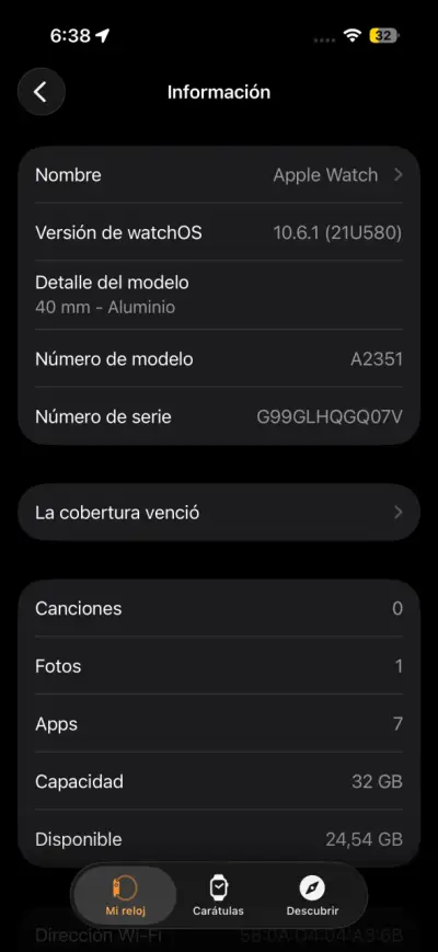Reloj inteligente Apple Watch SE 40 mm - miniatura 5