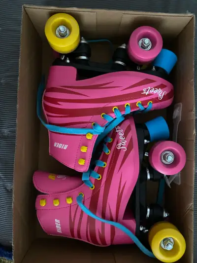 Patines Quad Fucsia Rider Sweet Talla 35 - miniatura 2