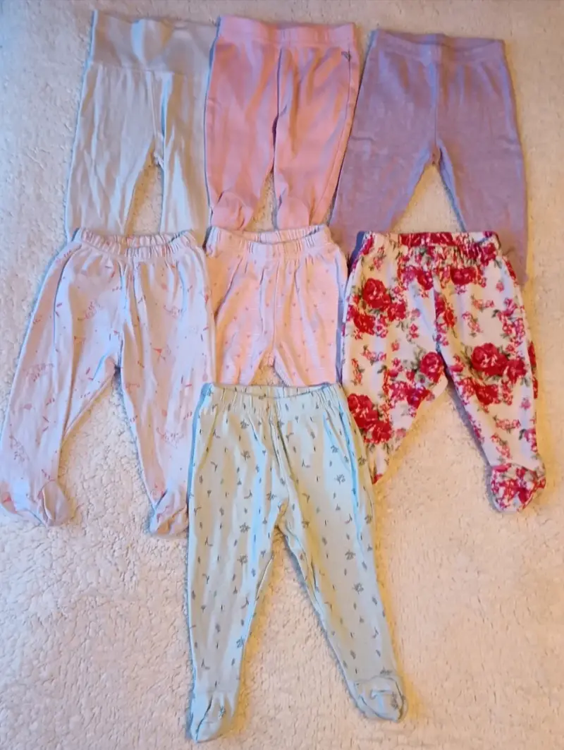 Lote de 10 pantalones para bebé variados - 1