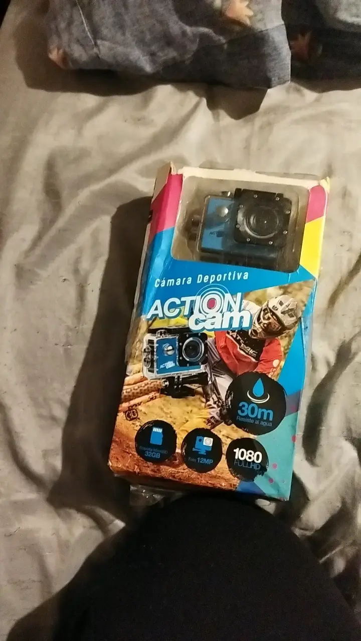 Cámara Deportiva ActionCam 1080p Resistente al Agu - 2