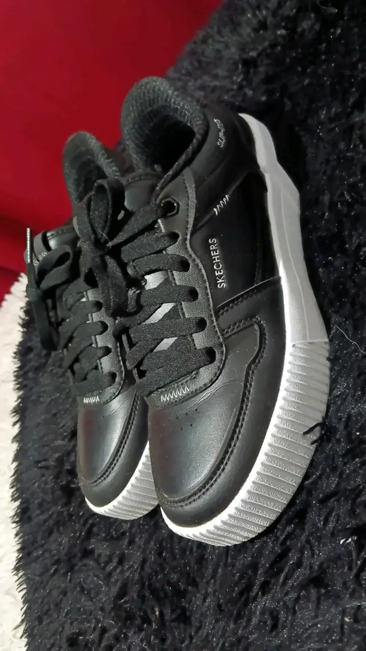 Zapatillas negras Skechers para hombre - 2